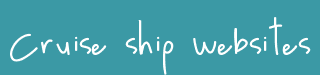 Cruise ship websites