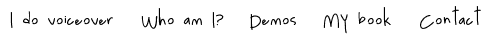 navigation links